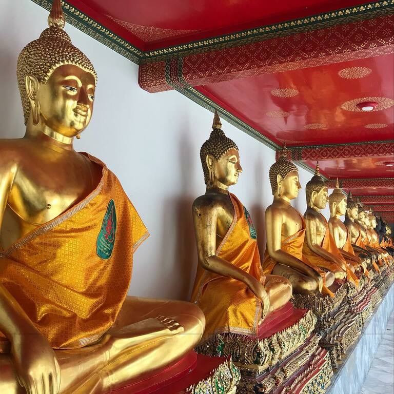 romantic places in bangkok | wat pho