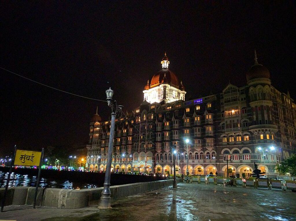 Shot of The Taj Mahal Palace Hotel