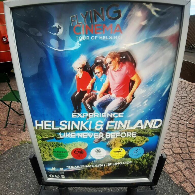 Flying Cinema Tour Of Helsinki