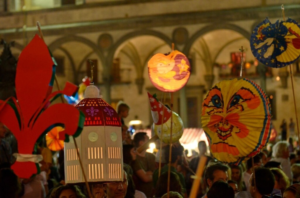Rificolona or Festival of the Paper Lanterns, Florence