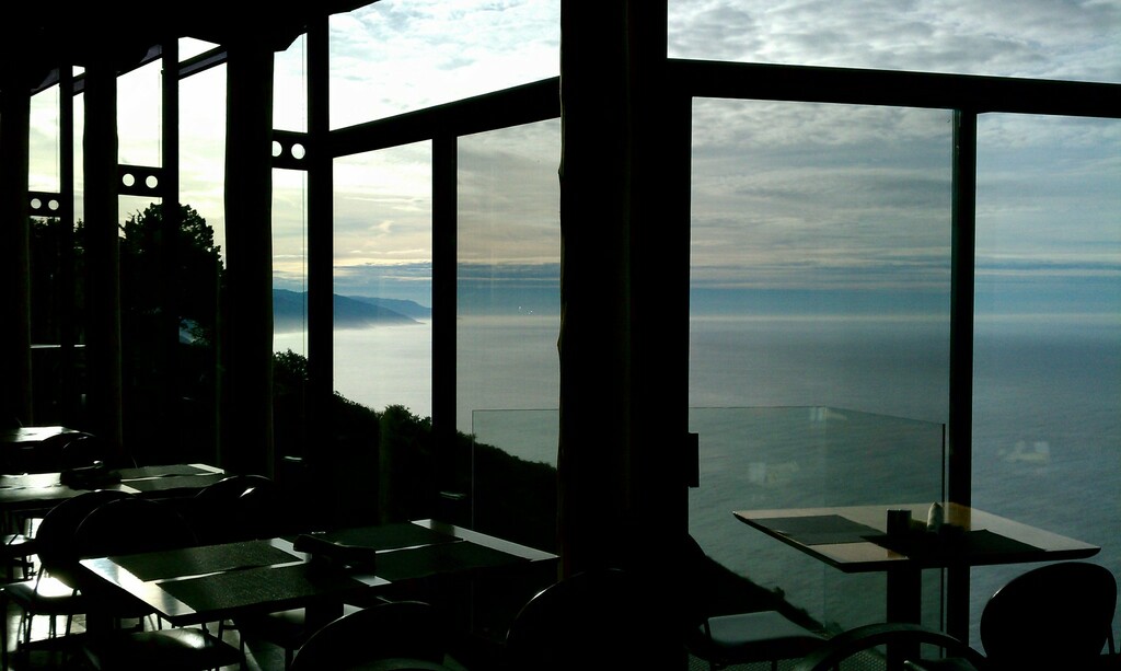 Breakfast View, Post Ranch Inn, Big Sur, CA