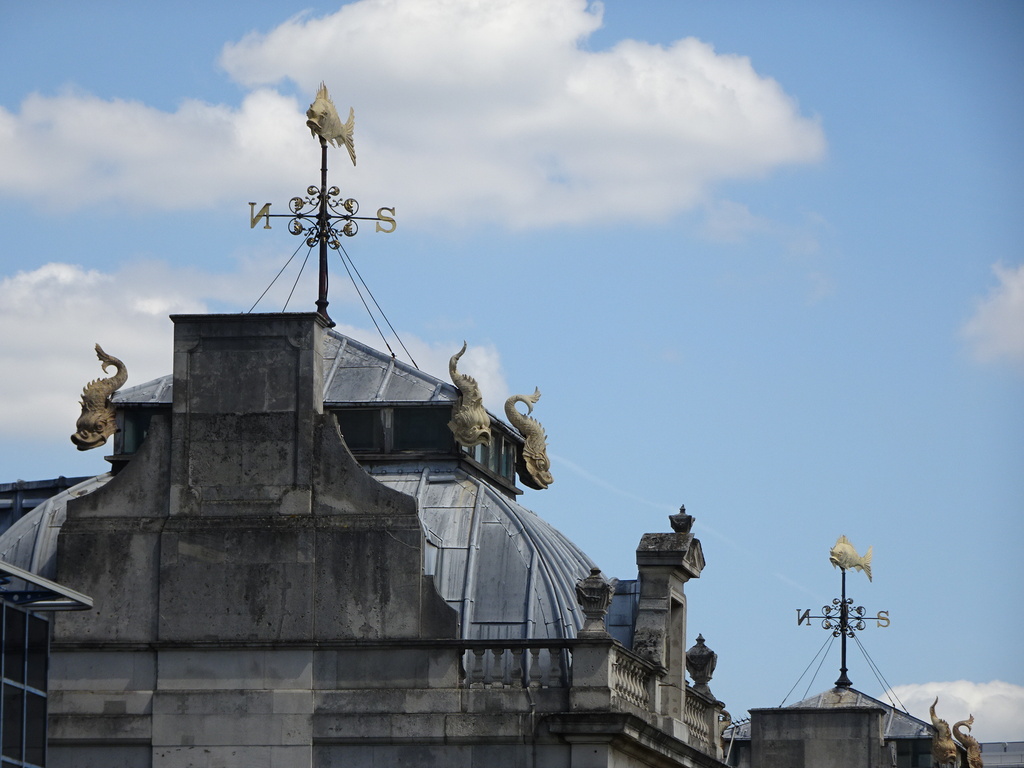 Roof of Billingsgate Fish market