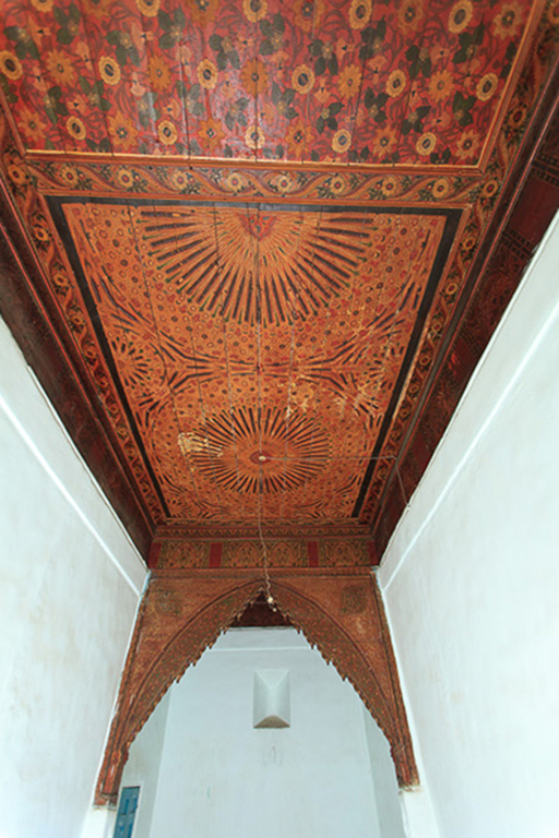 Plafont de chambre interieur de la Douiria