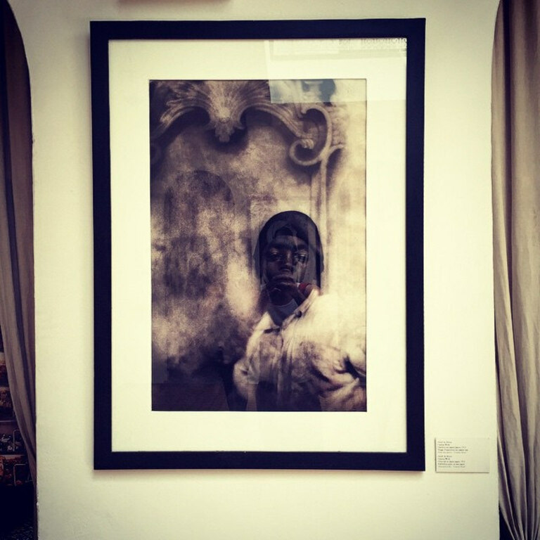 Thrilled to have had the opportunity to meet the founder of Maison de Photographie de Marrakech this morning, who gave us a private introduction to the founding of the museum and his reasoning behind it. This piece is from the early 20th century of a youn