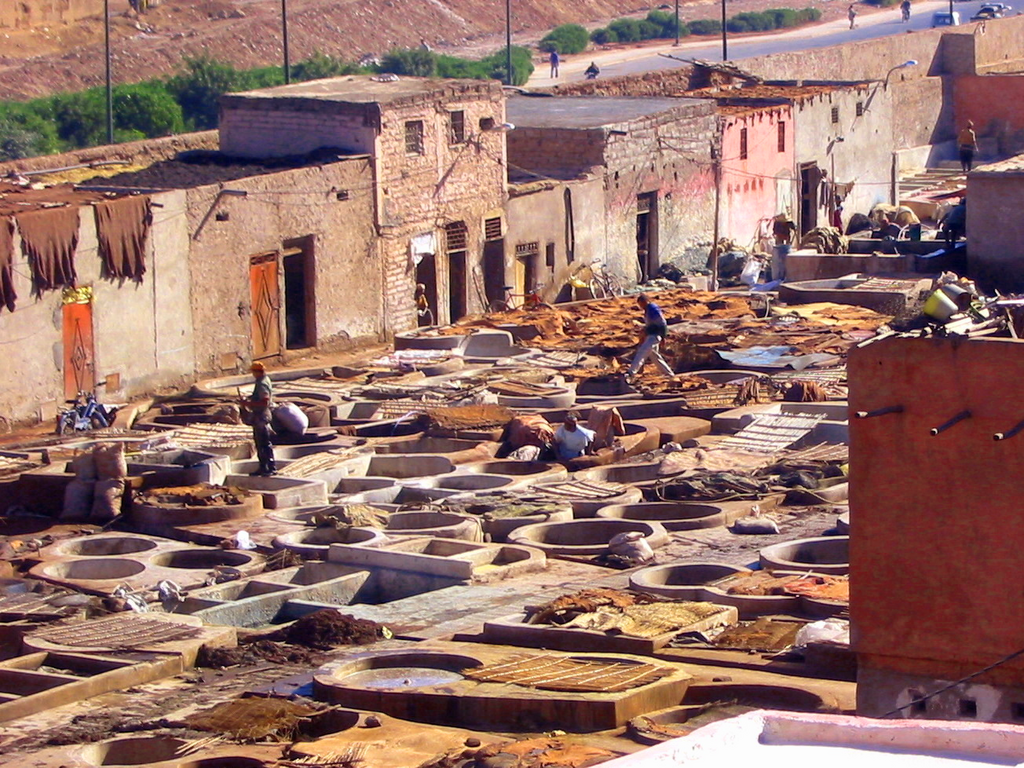 Tanneries Marrakech