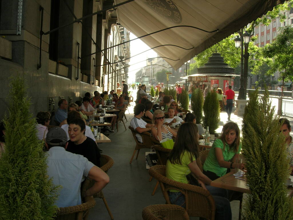 Madrid Cafe de Bellas Artes
