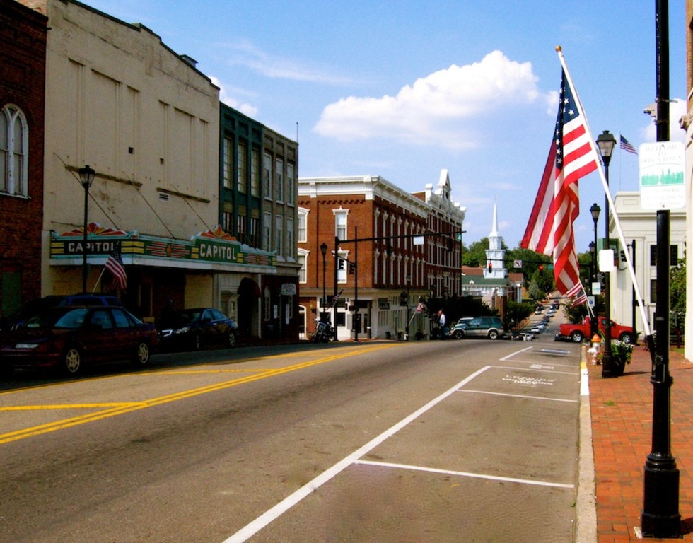 View from Main Street, Greeneville, Tennessee