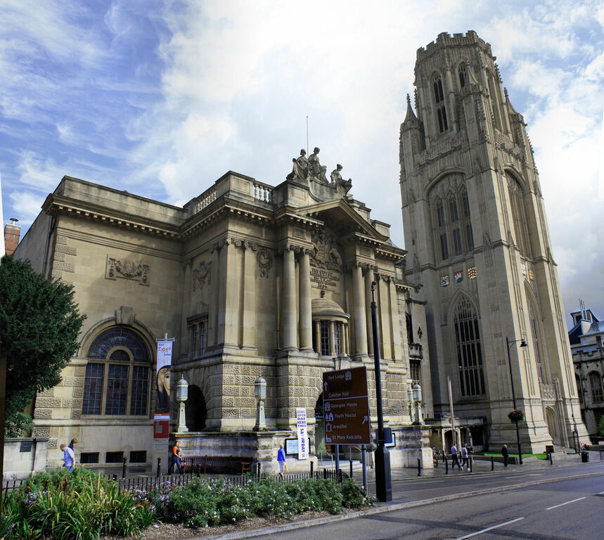 The Wills Memorial Building of Bristol University