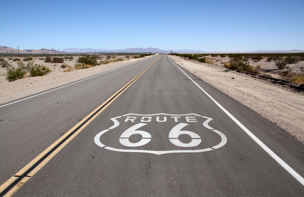View Mojave Desert Route 66