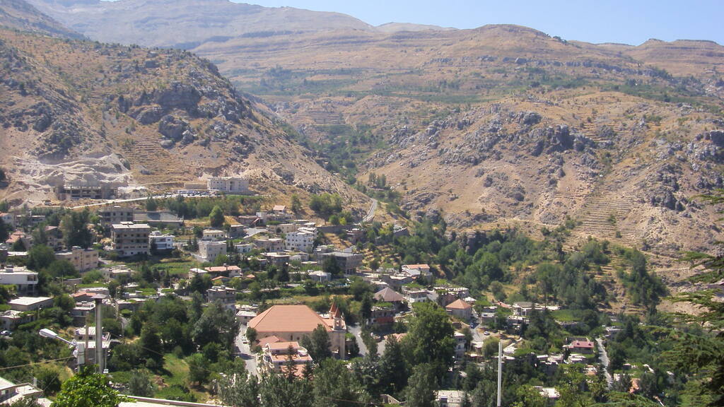 Tannourine, au nord du Liban