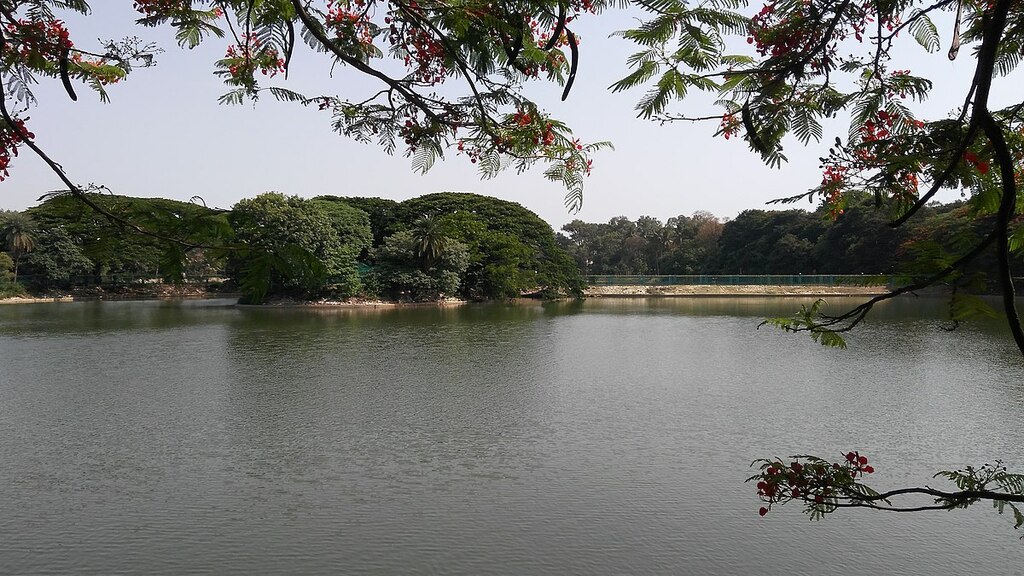 Lake at Lalbagh Botanical Garden