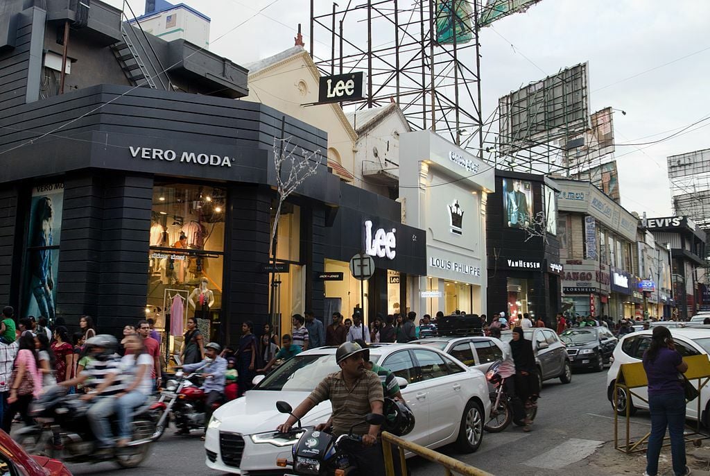 Brigade Road on 26 May 2013