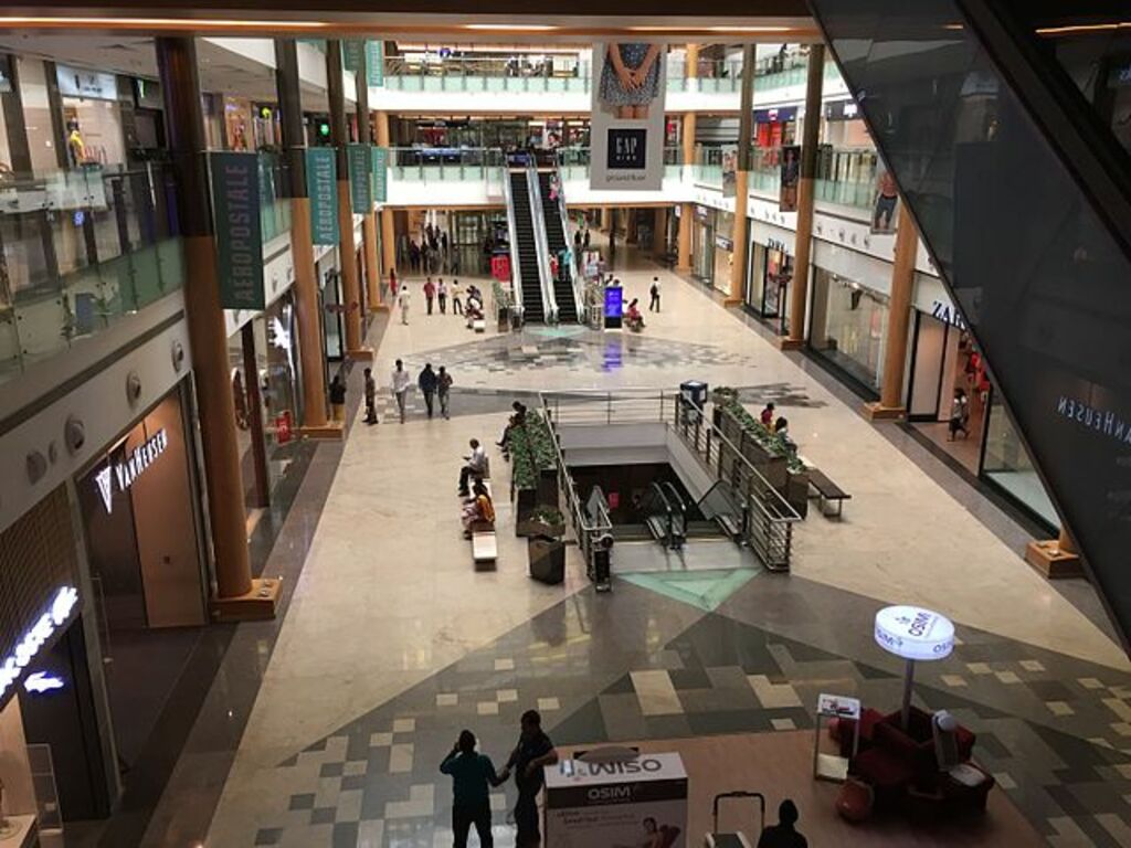 Interior of Orion Mall Bangalore, June 2016