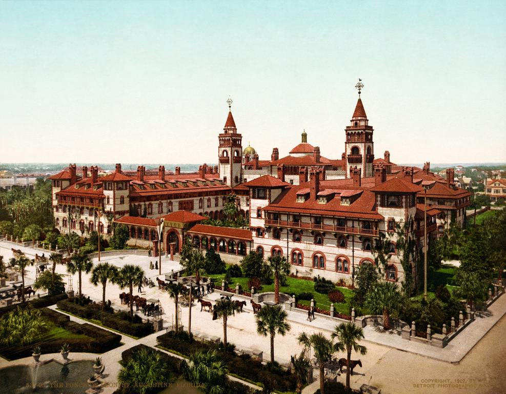 The Ponce de Leon, St. Augustine, Florida, 1902
