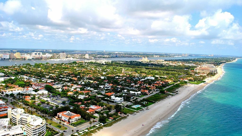 PALM BEACH FLORIDA AERIAL 2011