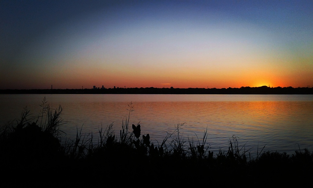 White Rock Lake Sunset