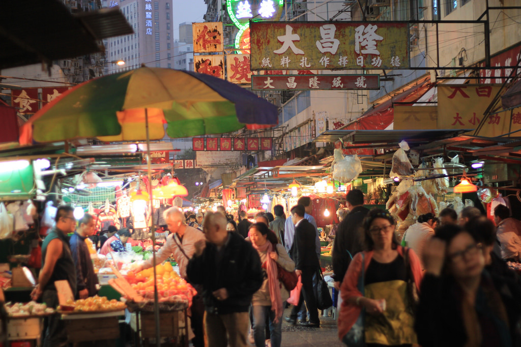 Kawloon, Temple Street Night Market