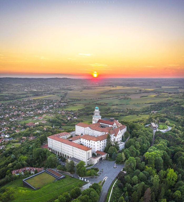 things to do in hungary | admire the medieval compound of pannonhalma archabbey