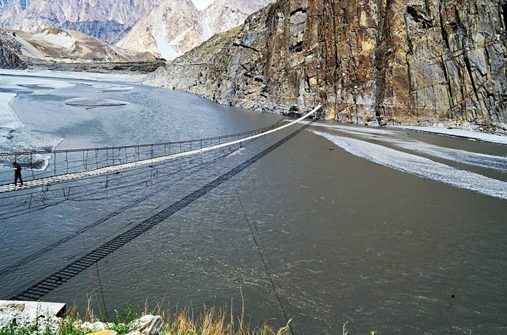 Hussaini Suspension Bridge 