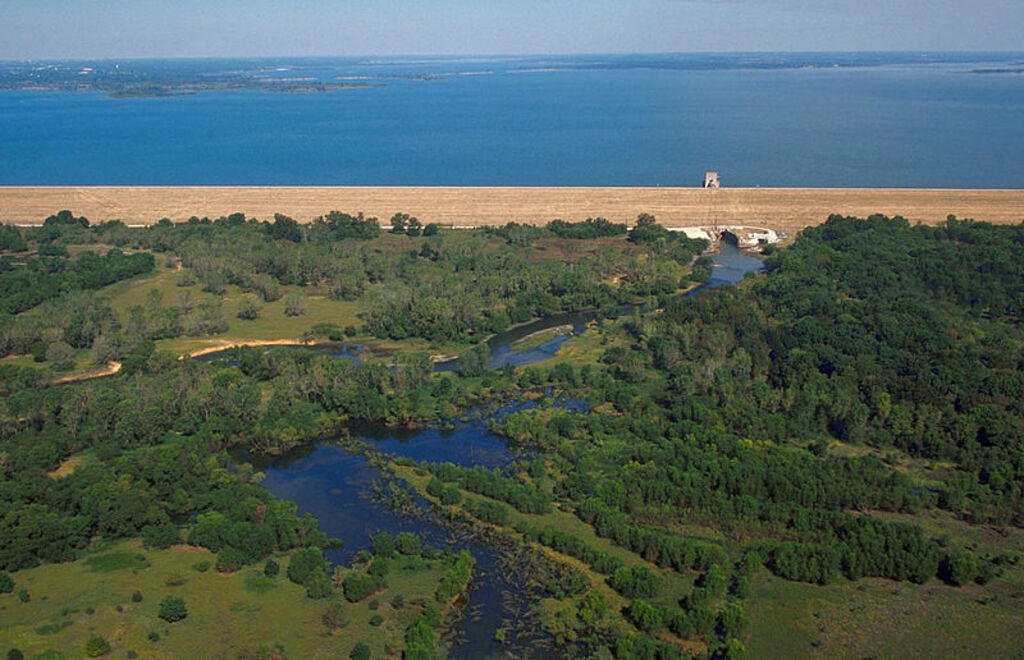USACE Lewisville Lake and Dam