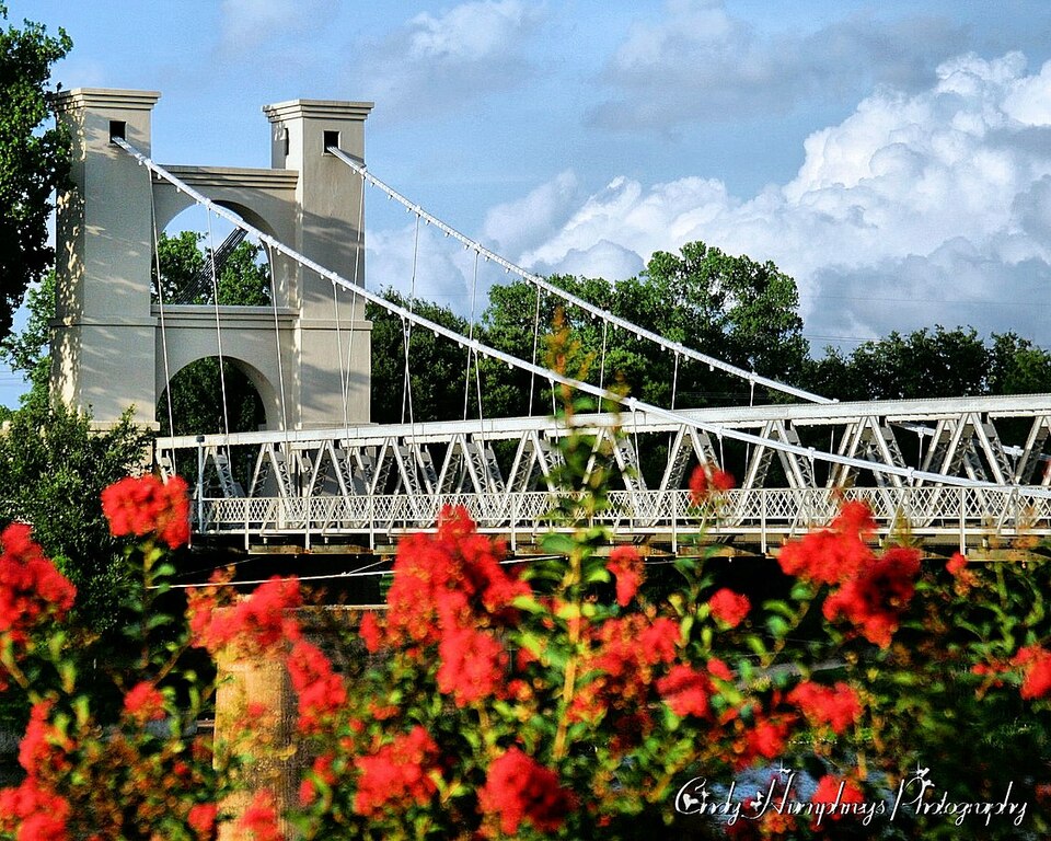 Waco Suspension Bridge in Waco, Texas