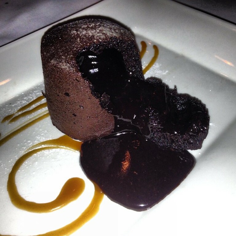 Dark Chocolate Fondant for me teehee. #maurinatravelsolo2013 #chandibali