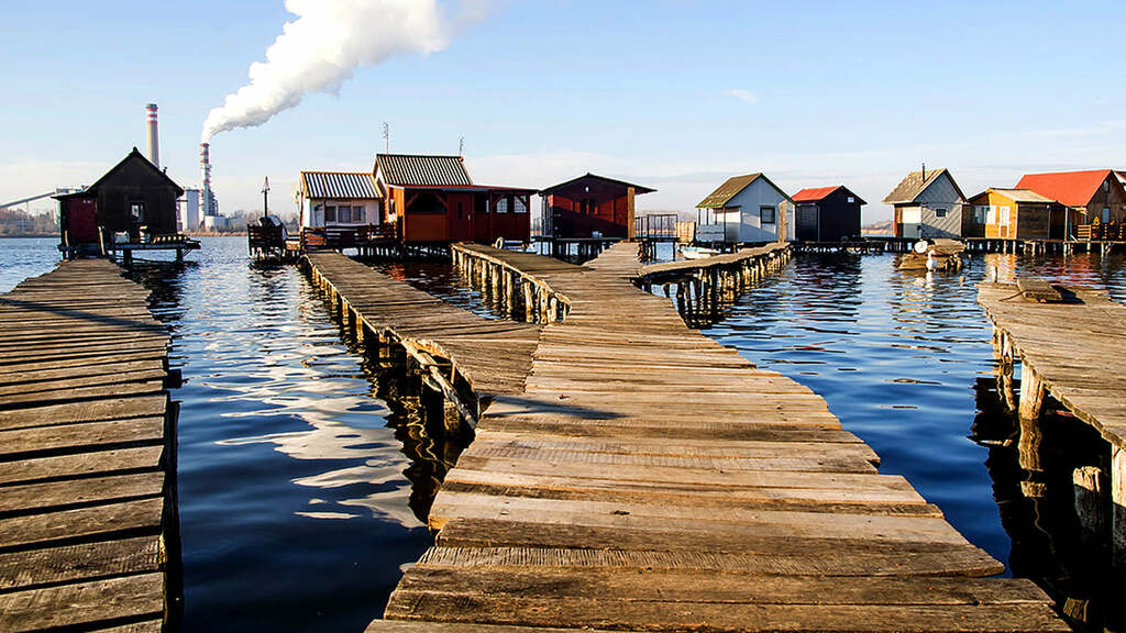 Bokodi Floating Village