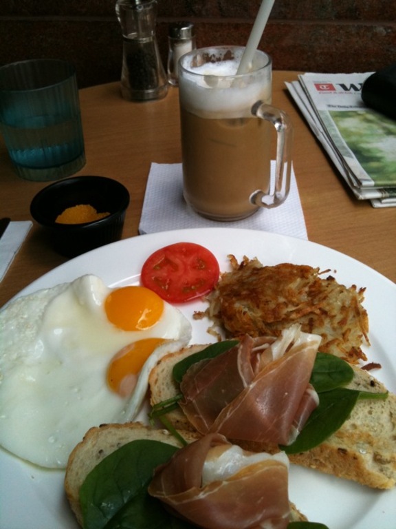 All-day breakfast at The Book Cafe, Singapore - 20110612