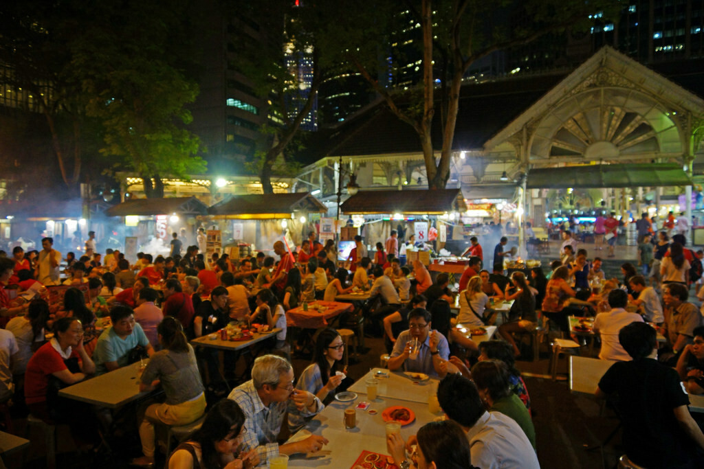 2012-06-17 06-30 Singapore 454 Lau Pa Sat Market