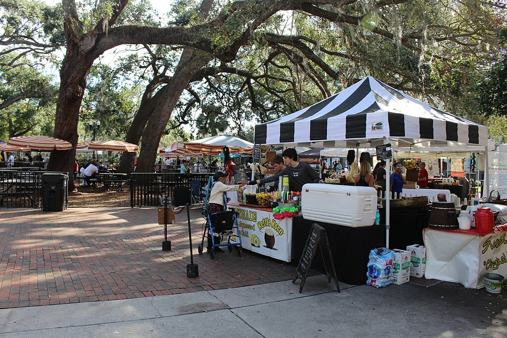 Orlando Farmers Market, Lake Eola Park 