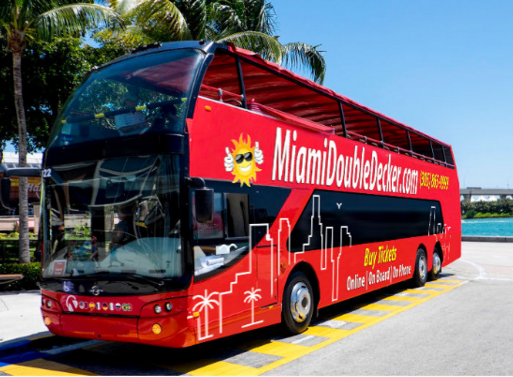 Miami Double Decker Bus