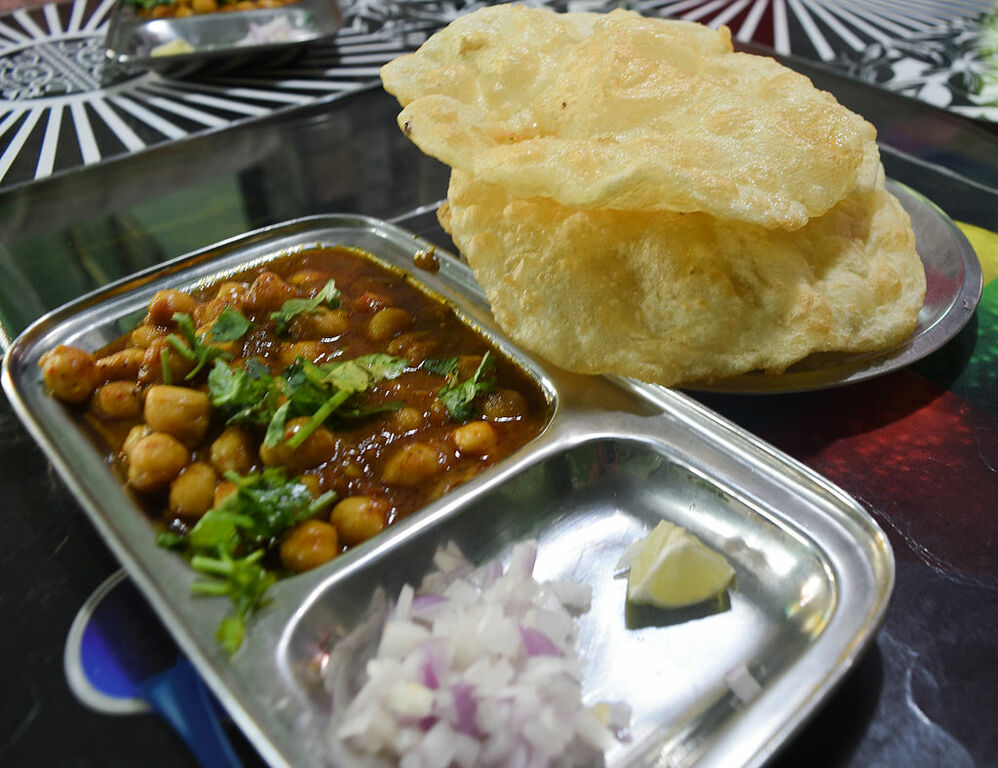 Spicy Chole Bhature 2