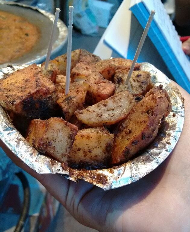 Aloo Chaat at Delhi-6