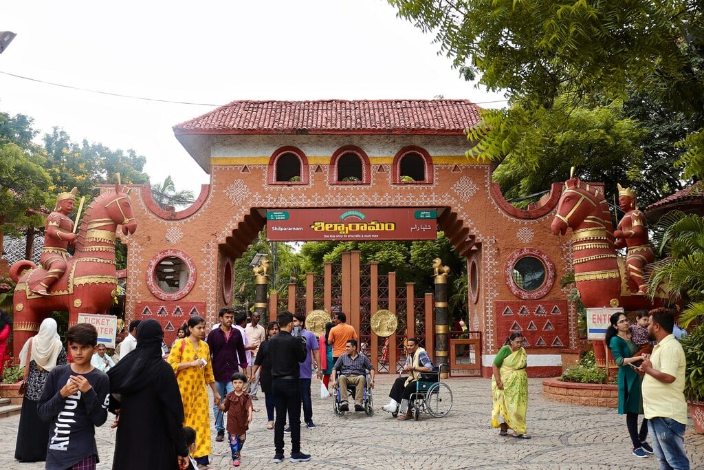 Entrance of Shilparamam, Jubileehills