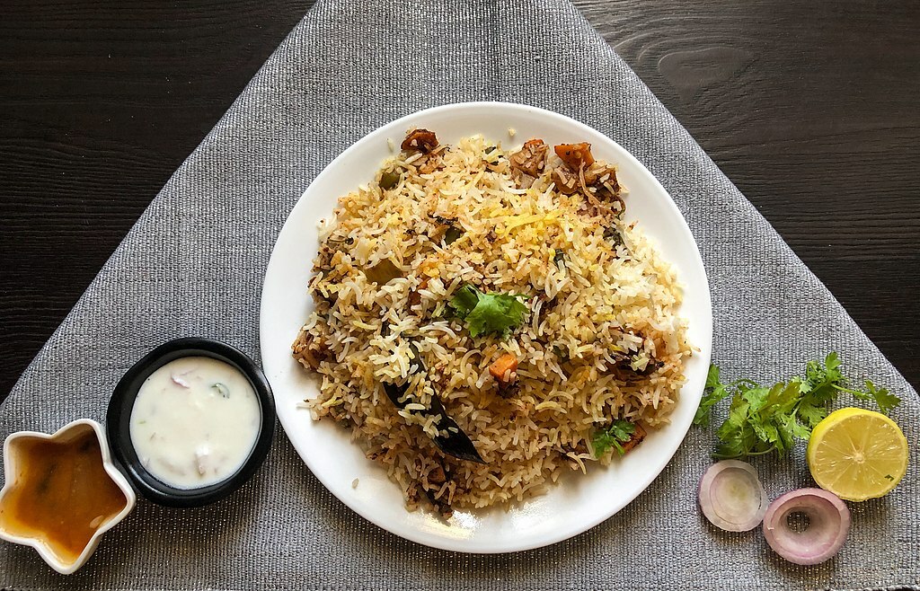 "Hyderabadi Dum Biryani"