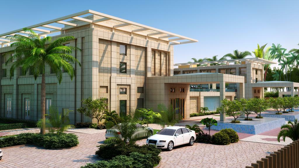 The hotel's exterior.