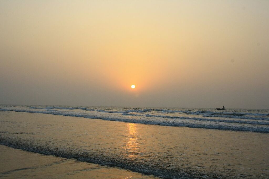 Sunset at New Digha Beach 1