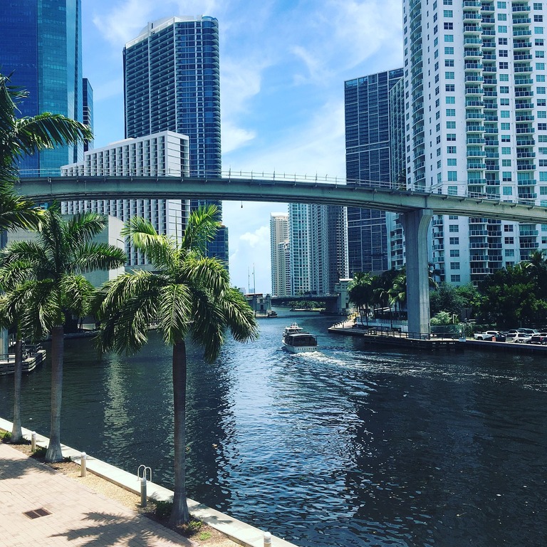 The Miami  River