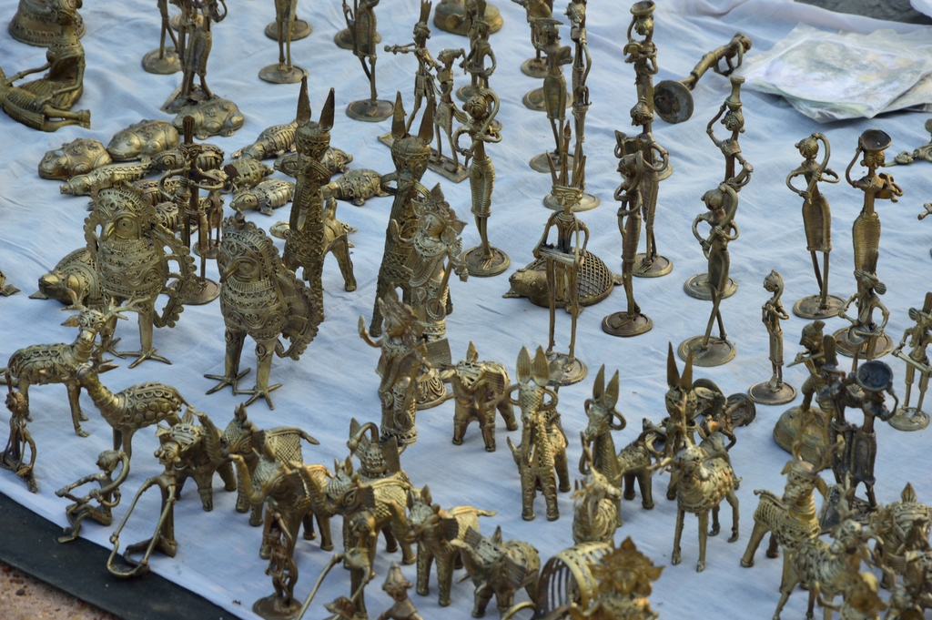 Dhokra Art - Saturday Haat - Sonajhuri - Birbhum 2014-06-28 5276