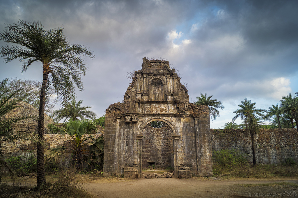 Main entrance to the Citadel at Vasai Fort