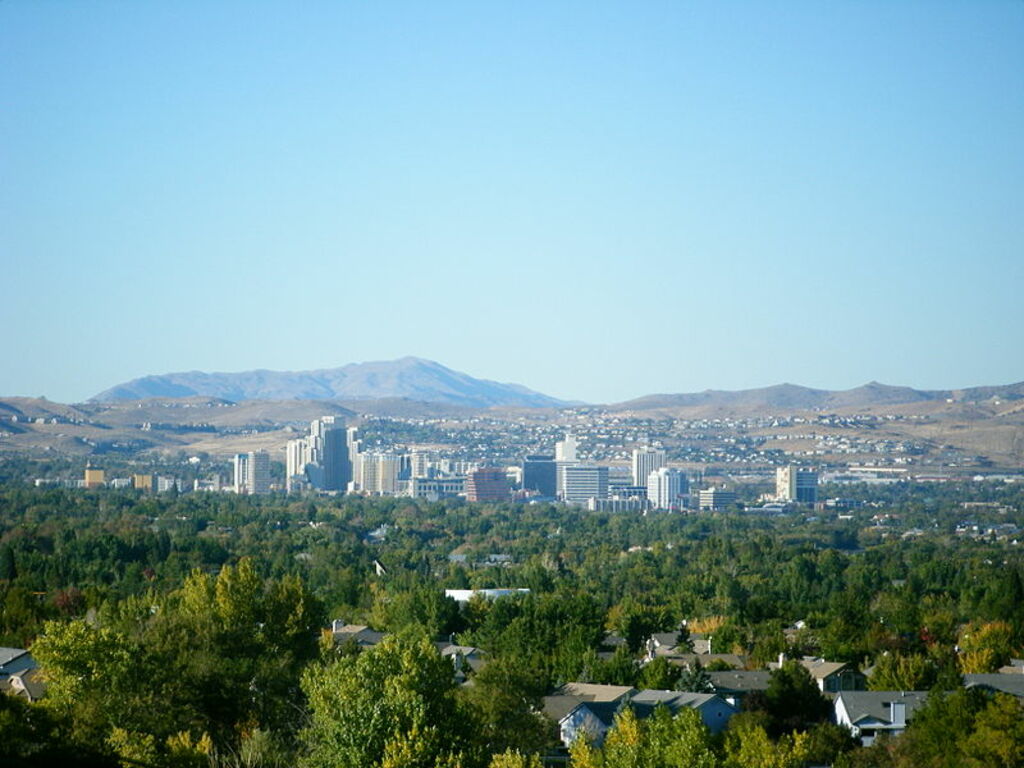 Reno skyline