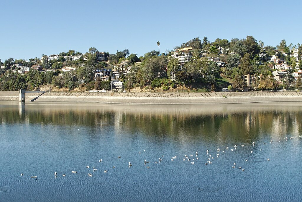 Silver Lake Reservoir looking west 2015-10-11