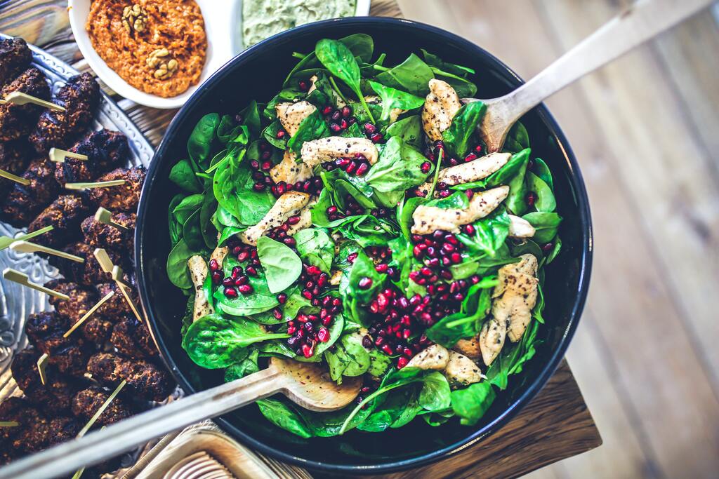 A delicious salad dish
