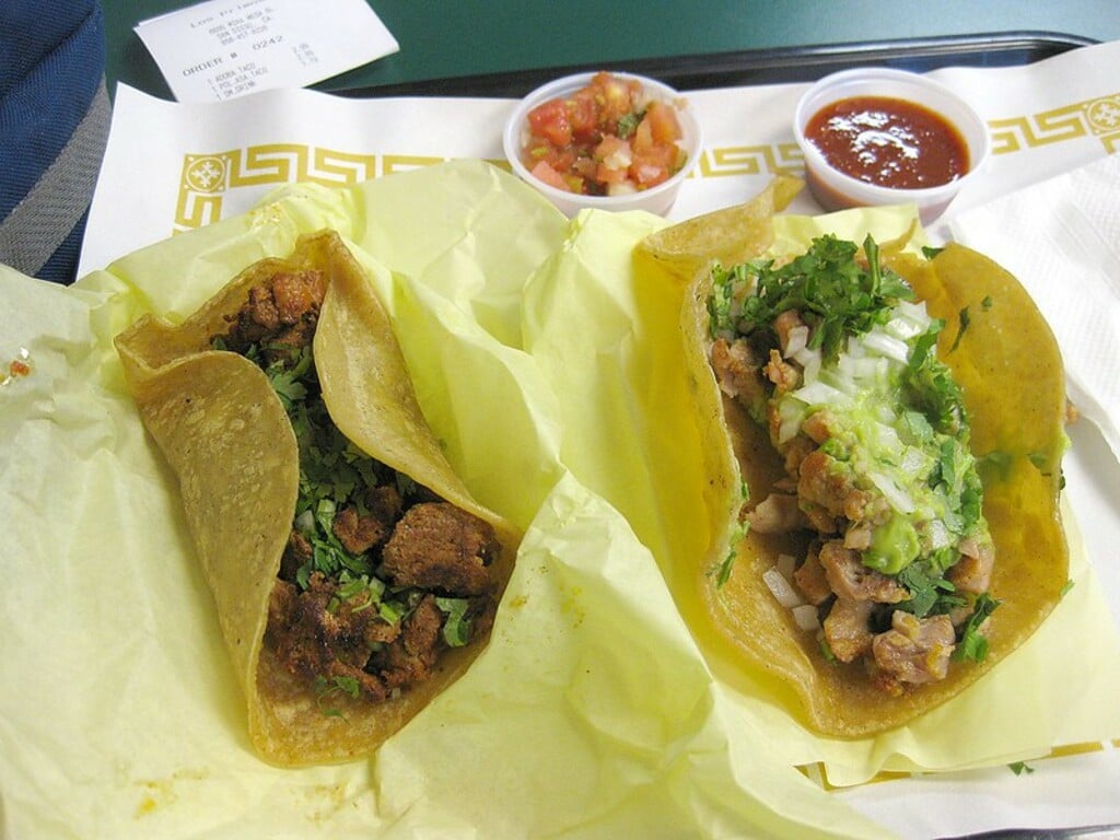 Los Primos Mexican Food. Surprisingly delicious. One of the best tacos I've had.