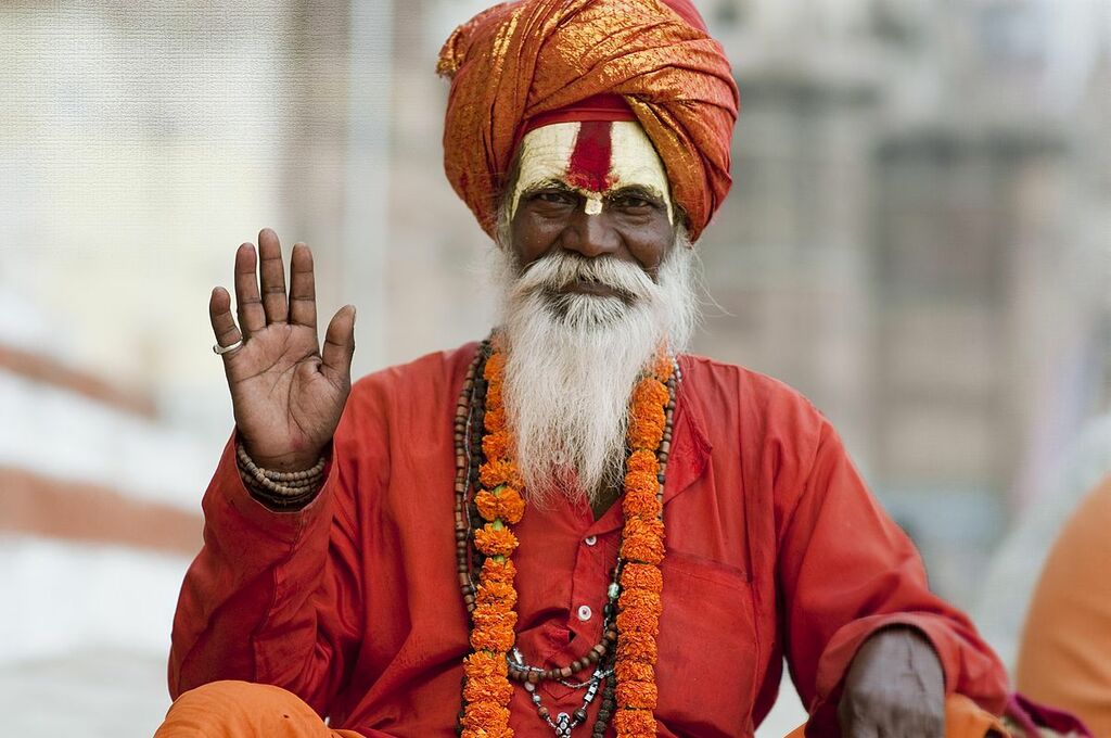 Sadhu in Varanasi, India