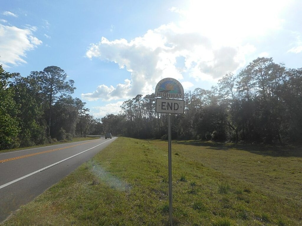FL Scenic Hwy 19; Black Bear Ends