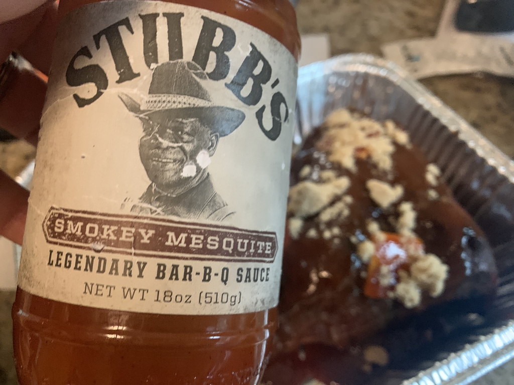 Stubb's Smokey Mesquite BBQ sauce