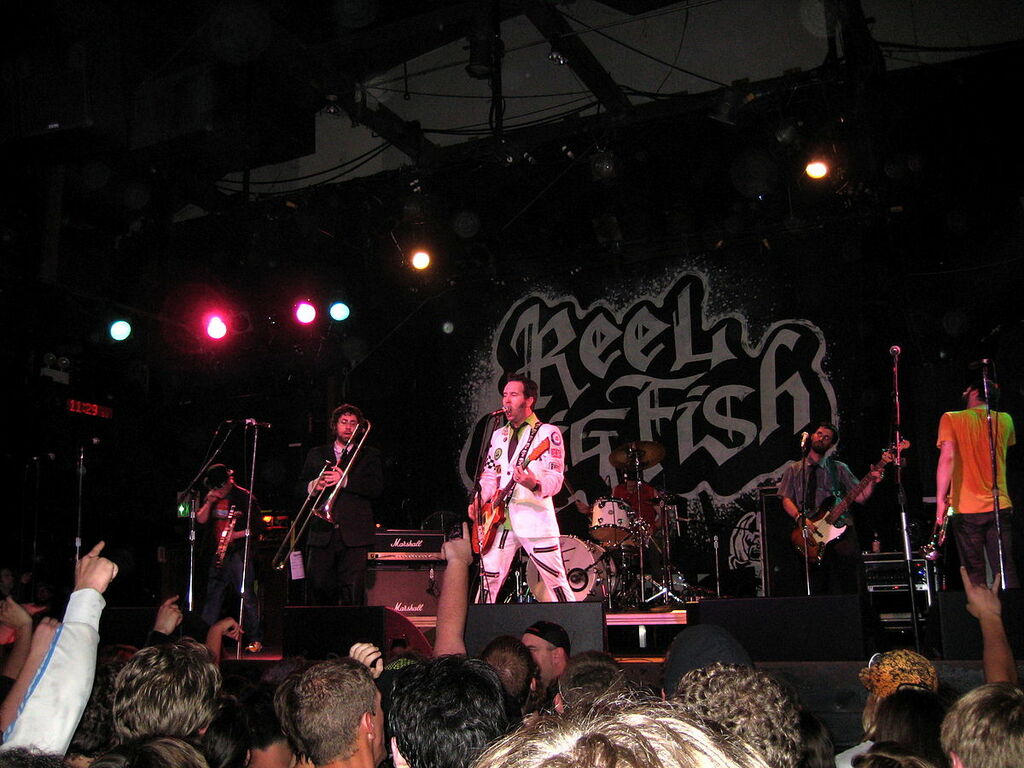 Reel Big Fish live in The Catalyst in Santa Cruz, California