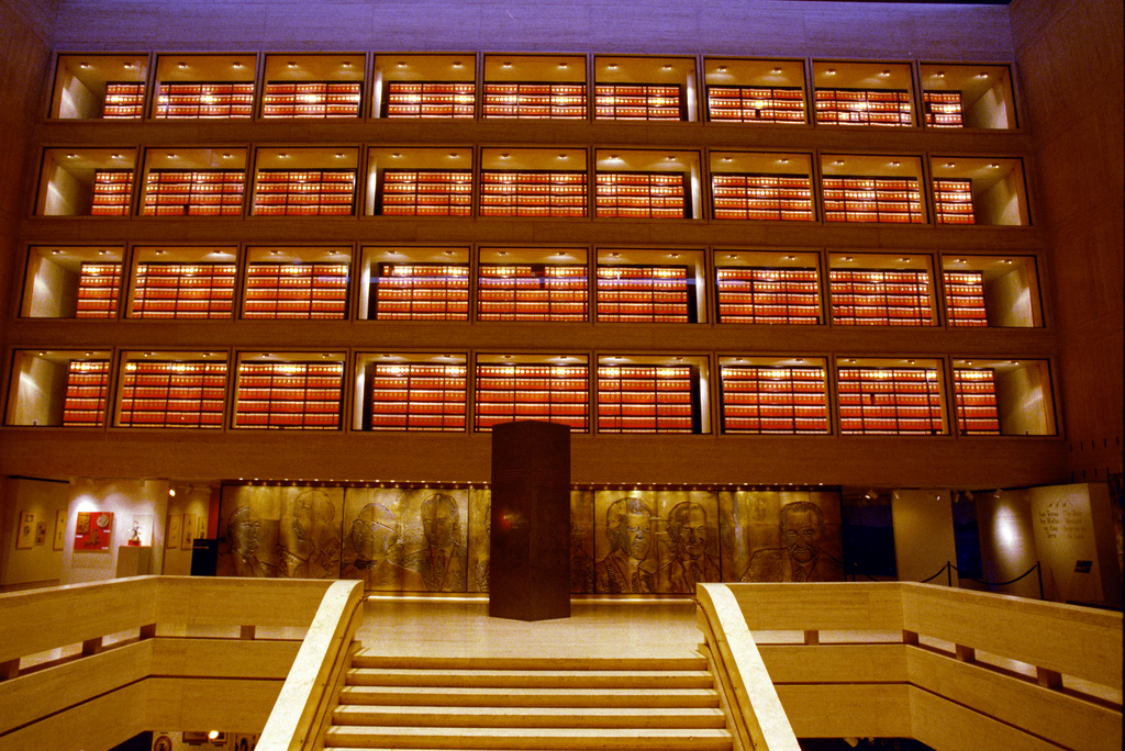 LBJ Library and Museum interior