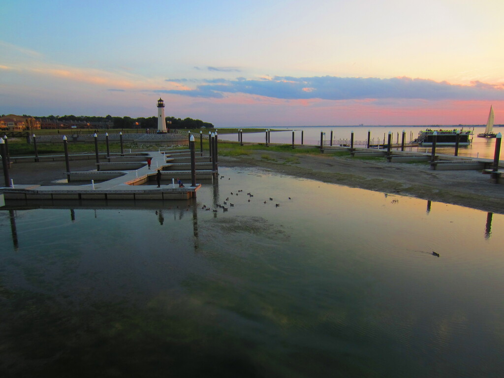 Lake Ray Hubbard during the drought